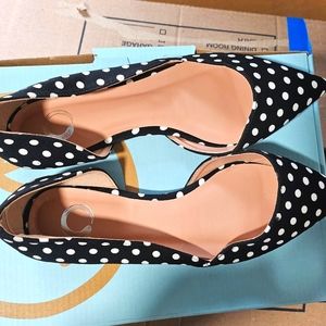 Cortni Flat Polker Dot Flat Shoe